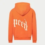 Orange Godspeed OG Logo Hoodie Back View