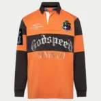 Orange/Black Godspeed Clothing Sunkiss Rugby Shirt