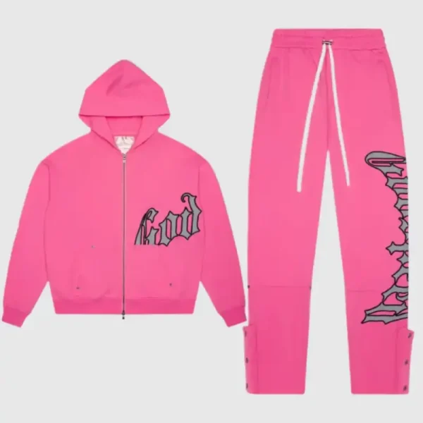 Pink Godspeed OG Logo V2 Sweatsuit