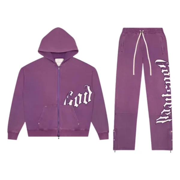 Plum Godspeed OG Logo Sweatsuit