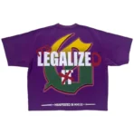 Purple Haze Godspeed Indoor Crew Neck T-Shirt Back Side