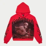 Red Godspeed Black Monday Hoodie