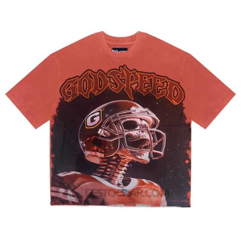 Red Godspeed Morale T-Shirt - Godspeed Red Godspeed Morale T-Shirt