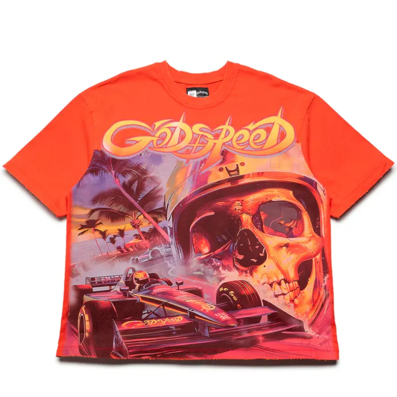 Red Godspeed New York F1 Dreams Tee - Godspeed Red Godspeed New York F1 Dreams Tee