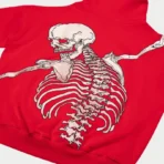 Red Godspeed R.O.D Cotton Hoodie Close View