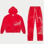 Red-White Godspeed OG Logo V2 Sweatsuit