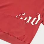 Rose Red Godspeed OG Logo Hoodie Close View