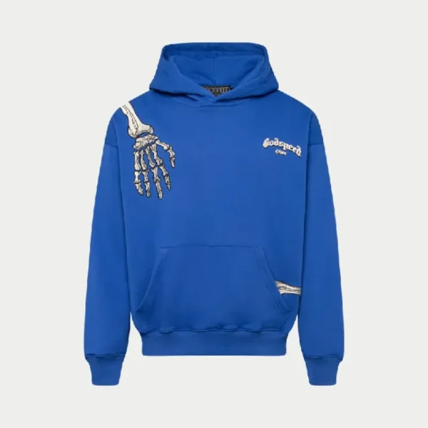 Royal Blue Godspeed R.O.D Cotton Hoodie