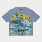 Sky Blue Godspeed Cotton T-Shirt