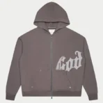 Stone Grey Godspeed OG Logo V2 Hoodie