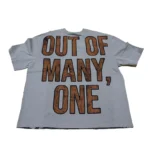 Stone Wash Godspeed Space Traveler Crew Neck T-Shirt Back