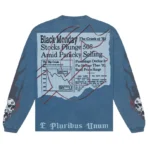 True Blue Godspeed Black Monday L/S T-Shirt Back