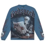 True Blue Godspeed Black Monday L/S T-Shirt