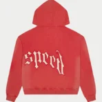 Vintage Red Godspeed OG Logo V2 Sweatsuit Back
