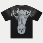 Vintage Wash Godspeed Circle Of Life T-Shirt Back