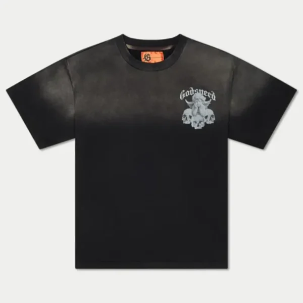 Vintage Wash Godspeed Circle Of Life T-Shirt