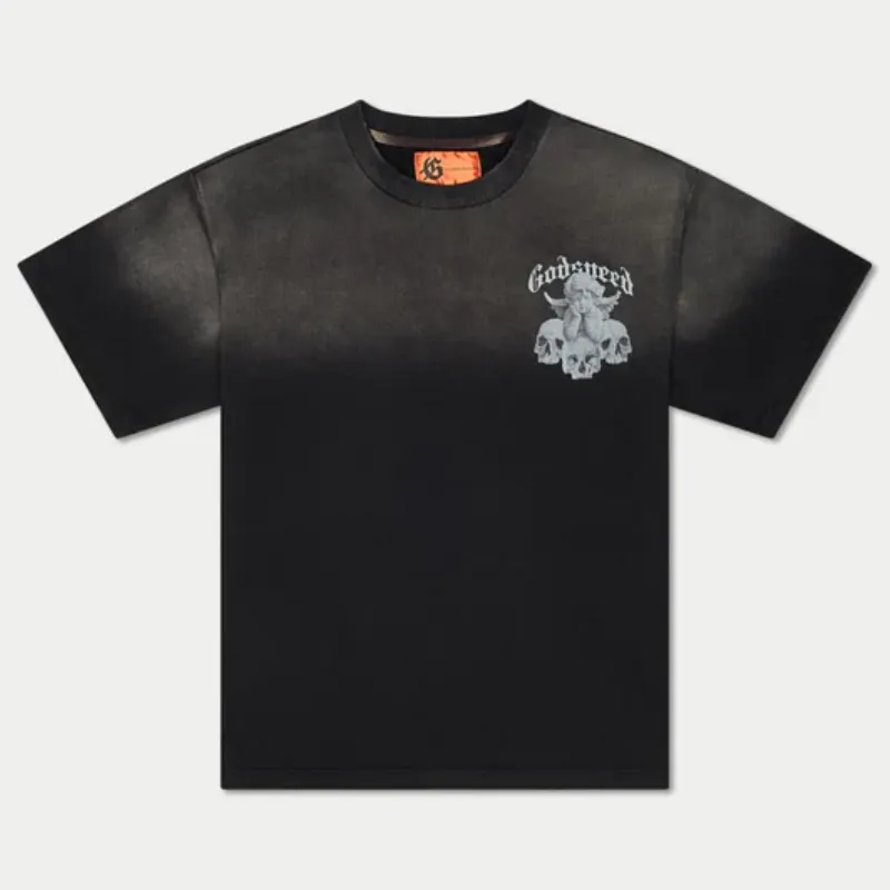 Vintage Wash Godspeed Circle Of Life T-Shirt - Godspeed Vintage Wash Godspeed Circle Of Life T-Shirt