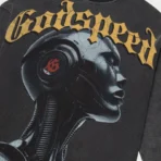 Wash Grey Godspeed Alexa Thermal Long Sleeve Close-Up View