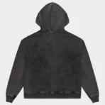 Wash Grey Godspeed Mankind vs Ai Zip Up Hoodie Back View