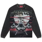 Washed Black Godspeed Airstrike L/S T-Shirt