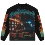 Washed Black Godspeed L.A.G Thermal L/S T-Shirt
