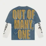 Washed Blue Godspeed Chosen One T-Shirt Back View