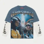 Washed Blue Godspeed Chosen One T-Shirt