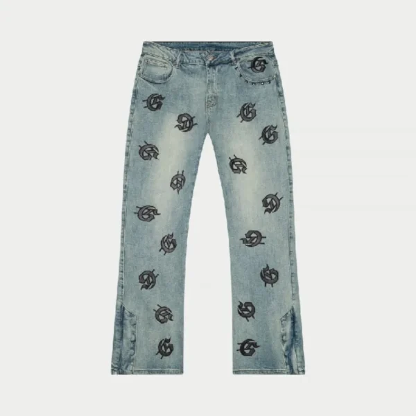 Washed Blue Godspeed Infinity V2 Denim Jeans