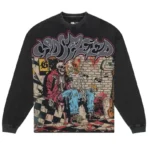 Washed Grey Godspeed Stoner L/S Tee