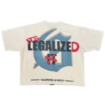 White Godspeed Outdoor Crew Neck T-Shirt Back View