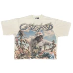 White Godspeed Outdoor Crew Neck T-Shirt