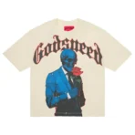 White Godspeed Smell The Roses T-Shirt