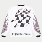 White/Black Godspeed Stoner Long Sleeve Back