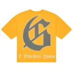 Yellow Godspeed First Contact T-Shirt Back View