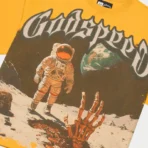 Yellow Godspeed First Contact T-Shirt Close View
