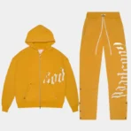 Yellow Godspeed OG Logo V2 Sweatsuit